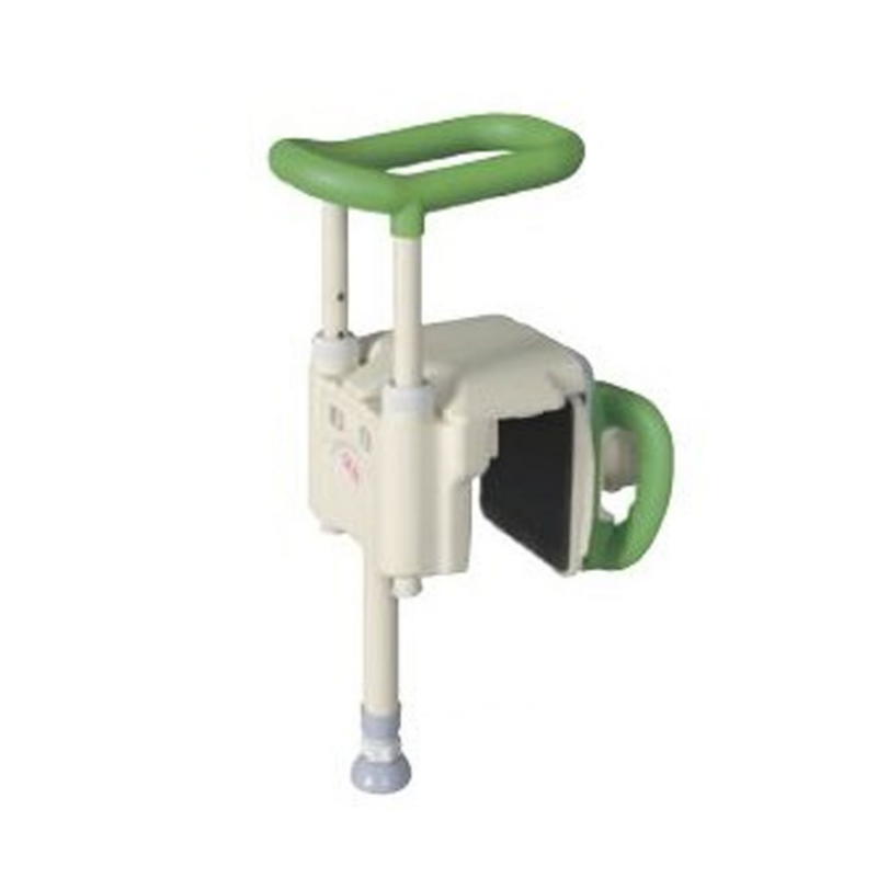 ユニットバス対応浴槽手すりUST-130UBショート グリーン536-642