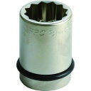 FPC ナットランナー用ソケット 差込25.4mm 対辺33mm 1個 (8NR33)