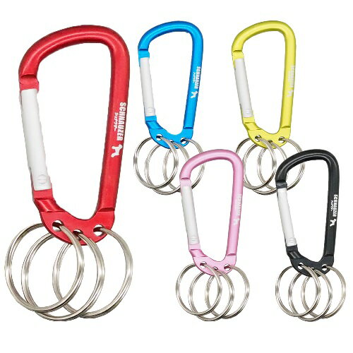 リング付カラビナ60mm(20個入り)RK-360 トリオ 360 1組