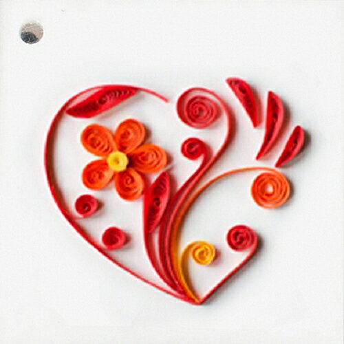 Quilling Card  [Heart] GT306 1