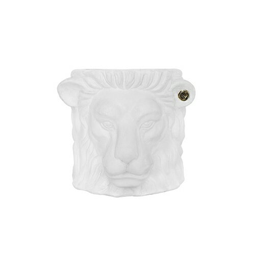 GardenGlory ライオンポット スモール ホワイト