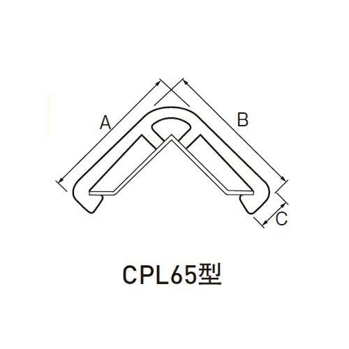 コーナープロテクター CPL6510 イエロー 1本