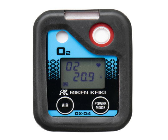 ポータブル定電位電解式酸素ガスモニター タフ構造 乾電池仕様 OX-04 1台
