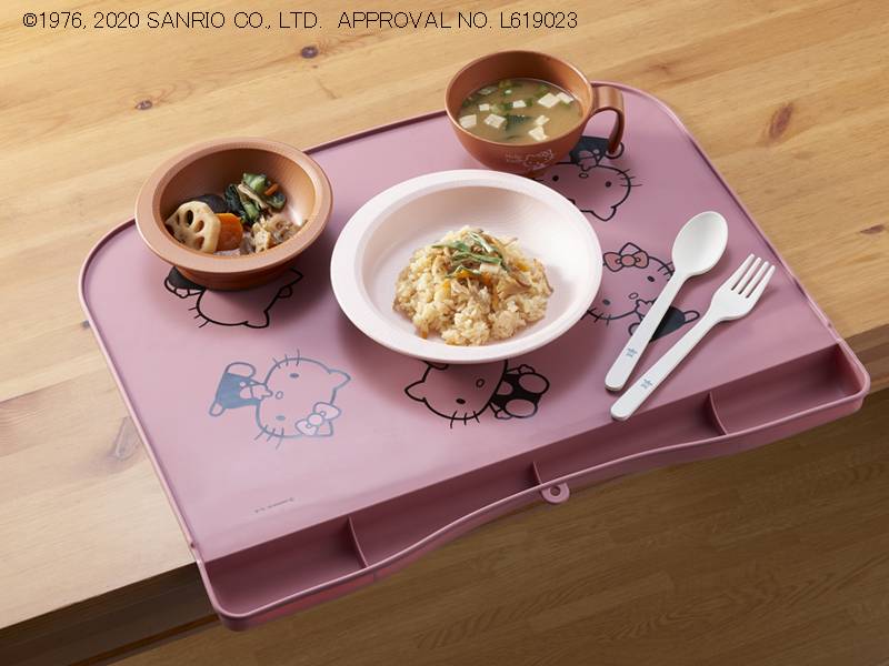 【全商品 ポイント10倍中】 スケーターシリコーン製 お食事マット（ハローキティ）...