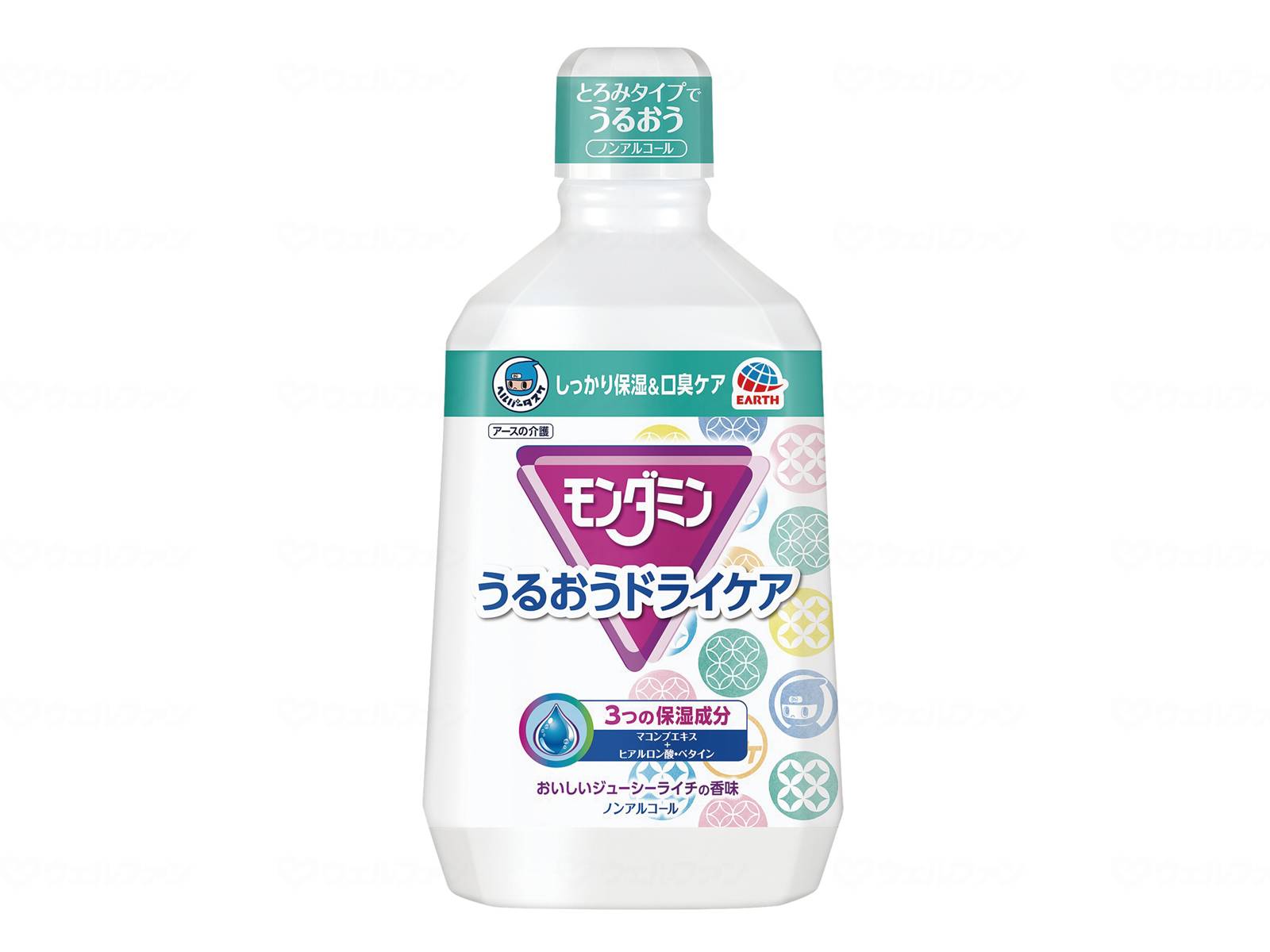 【期間限定!対象商品P2〜20倍】 アース製薬モンダミンうるおうドライケア 本 1080ml