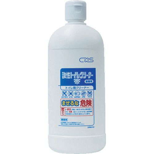 【期間限定!対象商品P2〜20倍】 CXS　【売切り廃番】容器　酸性トイレクリーナー詰替えボトル　500ml空ボトル　1本 (5996142)
