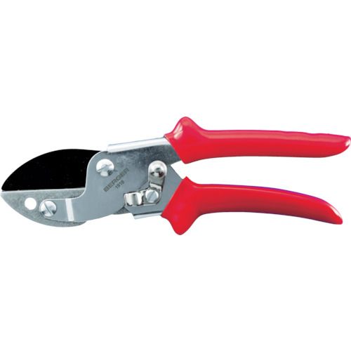 特長:●枯れ木の切断が可能なハンディタイプのハサミです。●「粘り」と「硬さ」も兼ね備えた、工具に最適なドイツ鋼製です。 用途:●枯れ木の切断、植物の剪定作業に。 仕様:●切断能力(mm)：15●全長(mm)：205●刃長(mm)：50 材質／仕上:●刃:高炭素刃物鍛造鋼（クロムコーティング）●グリップ:アルミニウム特長:●枯れ木の切断が可能なハンディタイプのハサミです。●「粘り」と「硬さ」も兼ね備えた、工具に最適なドイツ鋼製です。 用途:●枯れ木の切断、植物の剪定作業に。 仕様:●切断能力(mm)：15●全長(mm)：205●刃長(mm)：50 材質／仕上:●刃:高炭素刃物鍛造鋼（クロムコーティング）●グリップ:アルミニウム