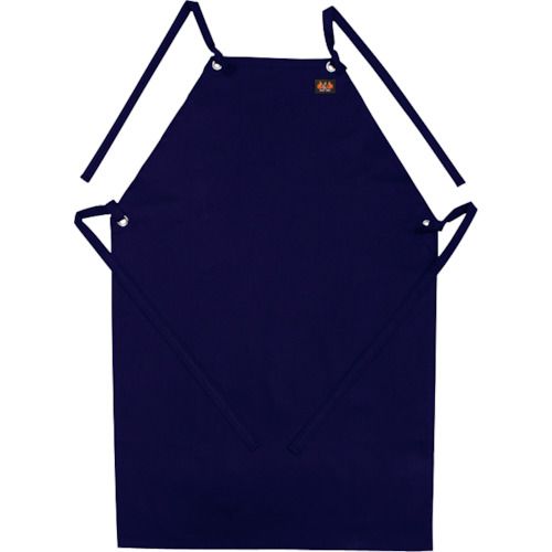 Work Clothes - 【期間限定!対象商品P2〜20倍】 日光物産　Armatex防炎胸付前掛け　ネイビー　L　1着 (AX1102LNV)