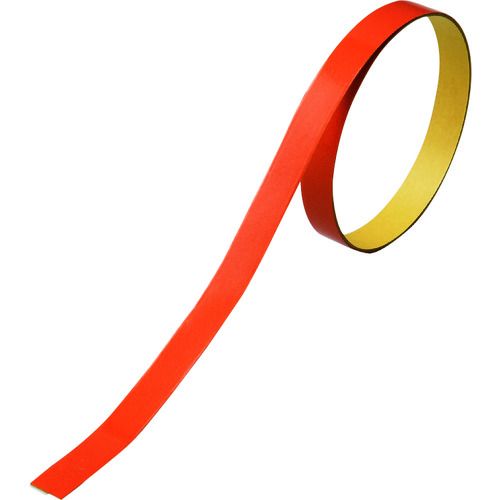 緑十字 ヘルメット用ラインテープ（反射） オレンジ HL-D（小） 10幅×700mm 10本組 1組