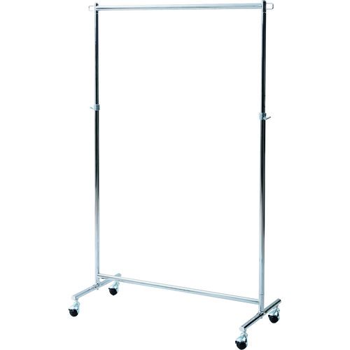 山善 頑丈ハンガーラック シングル キャスター付き＿25736 1台 (YIHSCH)