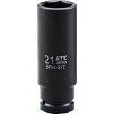 KTC 12．7sq．インパクトレンチ用ソケット（ディープ薄肉）22mm 1個