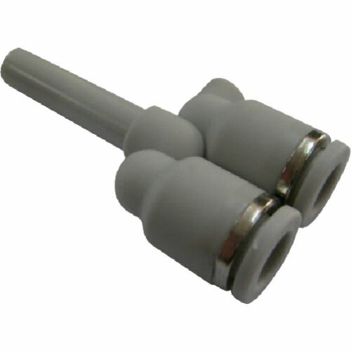 特長:●PBT（ポリブチレンテレフタレート）樹脂を採用し、溶接環境での事故を防止します。 仕様:●適合チューブ外径D1(mm)：12●適合チューブ外径D2(mm)：12 材質／仕上:●本体：ポリブチレンテレフタレート(PBT)特長:●PBT...