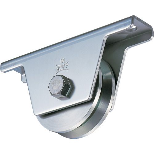 ヨコヅナ 440Cベアリング入ステンレス重量戸車 60mm V 1個 (JCS0605)