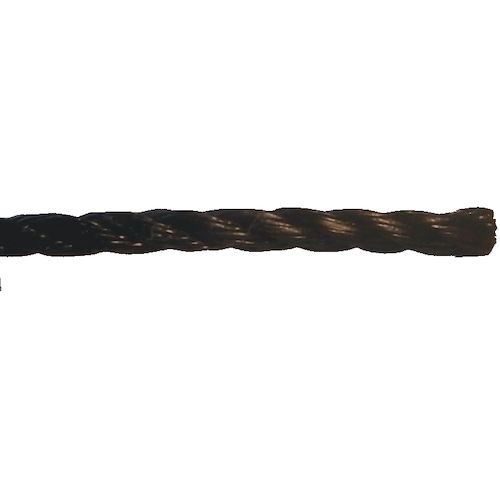 【期間限定!対象商品P2〜20倍】 まつうら　ポリブラックロープ　1．5mm×40m　ボビン巻　1巻 (PE1540BBK)