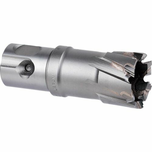 特長:●独自の3分割刃形状により耐久性、作業性大幅アップしています。 用途:●板厚25mmまでの鋼板、形鋼、ステンレス板、鋳鉄などの穴あけに。●SM／SN材に。 仕様:●刃径(mm)：24●適合機種：日東工器（CLO-2725、LO-3000A、LO-3550A）、育良精機（ISK-LB30Li、IS-LB30SX）、HiKOKI（BM40M2）●最大加工板厚(mm)：25●製造国：日本特長:●独自の3分割刃形状により耐久性、作業性大幅アップしています。 用途:●板厚25mmまでの鋼板、形鋼、ステンレス板、鋳鉄などの穴あけに。●SM／SN材に。 仕様:●刃径(mm)：24●適合機種：日東工器（CLO-2725、LO-3000A、LO-3550A）、育良精機（ISK-LB30Li、IS-LB30SX）、HiKOKI（BM40M2）●最大加工板厚(mm)：25●製造国：日本