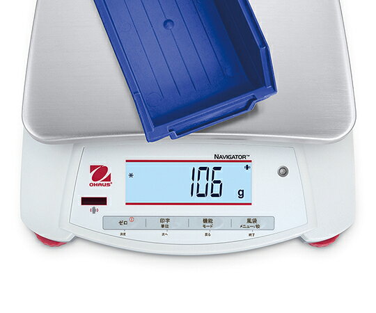 福祉用具のバリューケアの【期間限定!対象商品P2〜20倍】 コンパクト電子天びん ナビゲーターNVシリーズ 620g 0.01g NV622JP 1個｜アングル3