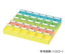 投薬トレー(30人用) トレー色:ピンク(ハンガーなし) PT-30P5 1セット