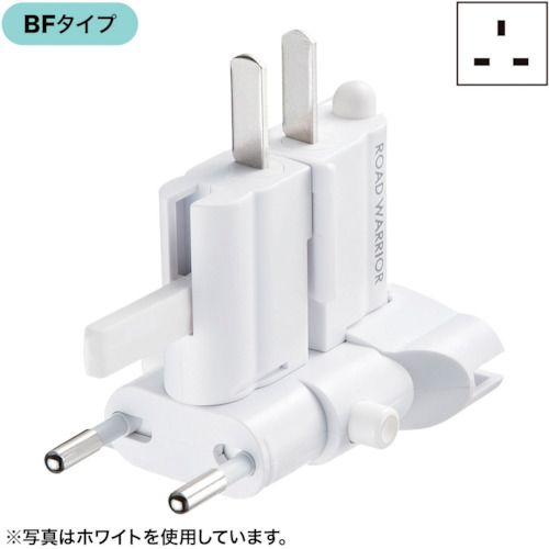 SANWA　海外電源変換アダプタ　1個 (TRAD4BK)