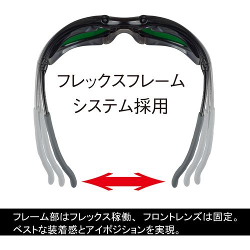 【SS限定 38万商品以上10%OFF】 YAMAMOTO　遮光メガネ（ガス溶接作業用）　二眼形...