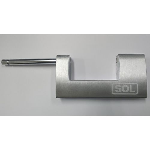 【全商品 ポイント10倍中】 SOL　No．5700　アルミ倉庫錠　同一鍵定番　80mm　1個 ...