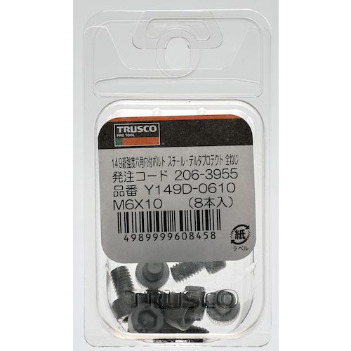 TRUSCO�����������֡۶��ٶ�ʬ14��9Ķ����ϻ�ѷ��եܥ�ȡ��ǥ륿�ץ��ƥ��ȡ����ͥ���M6��30��8������������åץܥ�ȡ�CAP�ˡ�1Pk (Y149D0630)