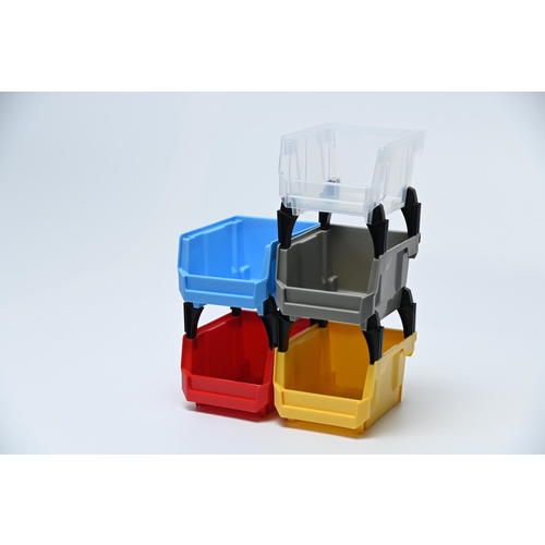 【期間限定!対象商品P2〜20倍】 TRUSCO　スタッキングコンテナ　0．8L　ブルー　1...