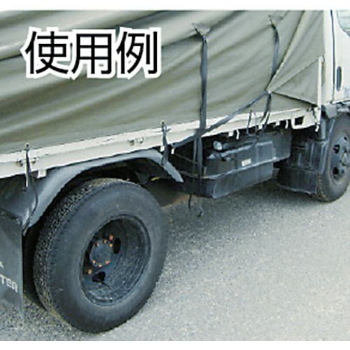 TRUSCO　ゴムロープ合成ゴムフリータイプ　幅20mmX長さ30m　1巻 (GR2030FS)