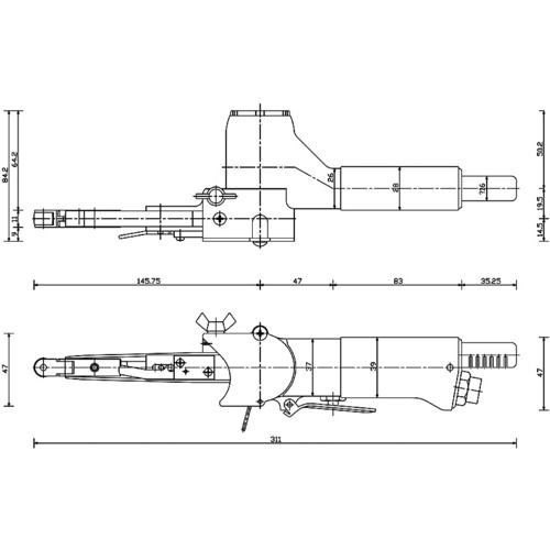 【期間限定!対象商品P2〜20倍】 VESSEL　エアーベルトサンダー　GT−BS12　1台 (GTB...