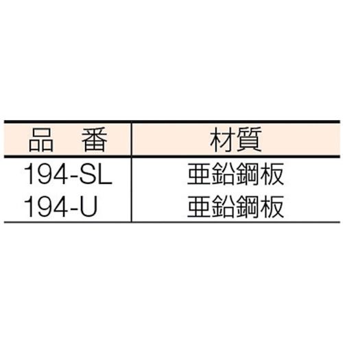 【全商品 ポイント10倍中】 HINAKA　通気戸じまりくんシルバー　1個 (194SL)