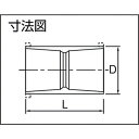 エスロン TS継手ソケット20 1個 (TSS20)