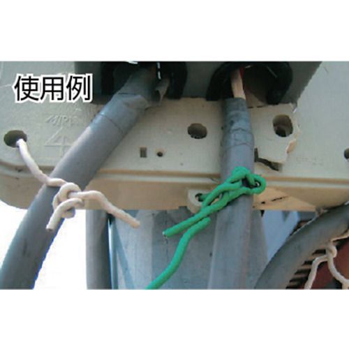【期間限定!対象商品P2〜20倍】 TRUSCO　カラー針金　ビニール被覆タイプ　グリー...