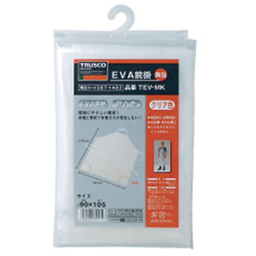 TRUSCO　EVA前掛エプロン胸当　1枚 (TEVMK)