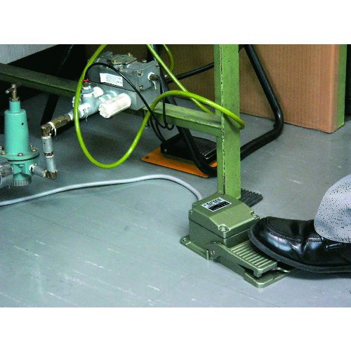 福祉用具のバリューケアの【期間限定!対象商品P2〜20倍】 オジデン　フットスイッチ　産業用防雨形　電気定格6A−250VAC　1台 (OFL1SM2)｜アングル2