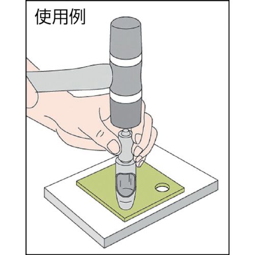 【期間限定!対象商品P2〜20倍】 TRUSCO　ベルトポンチ　47mm　1本 (TPO470) 3