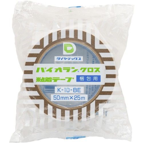 【全商品 ポイント10倍中】 パイオラン　梱包用テープ　50mm×25m　ベージュ　1巻 (...