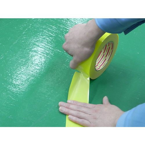 【期間限定!対象商品P2〜20倍】 パイオラン　ラインテープ　75mm×50m　白　1巻 (L1...