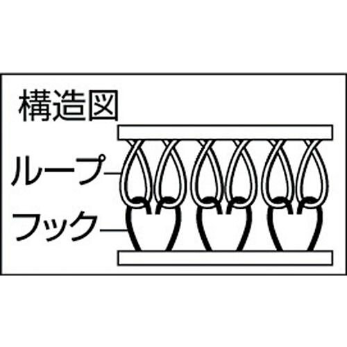 【全商品 ポイント10倍中】 TRUSCO　マジックテープ　縫製タイプ　100mmX1m　黒（1...