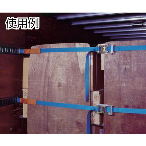 【期間限定!対象商品P2〜20倍】 TESAC　ラッシングベルト（ベルト荷締機）ラチェッ...