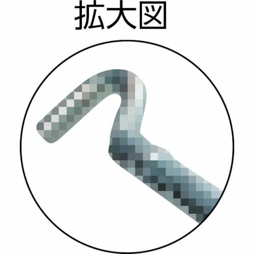 TRUSCO　三価　ヒッカケ棒　460L　1本 (THB046)