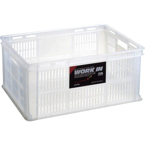 TENMA ワーク・イン(LL) クリア 586×435×256 1個 (110001052)