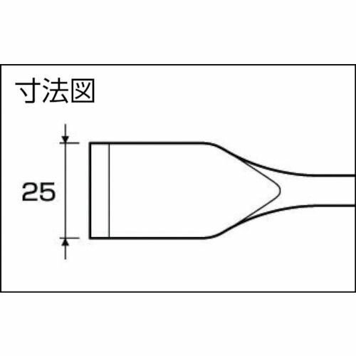 【期間限定!対象商品P2〜20倍】 アネックス　車輌整備用工具（エンジン関連）　スクレーパー　先端幅25mm　軸長70mm　全長180mm　1丁 (9155)