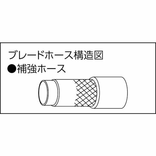 【期間限定!対象商品P2〜20倍】 TRUSCO　抗菌ブレードホース　19X26　10m　1巻 (TBK192610) 2
