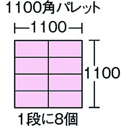 【期間限定!対象商品P2〜20倍】 DIC　RC型コンテナRC−18　外寸：W550×D280×H160　...
