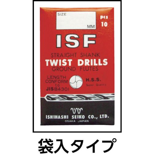【期間限定!対象商品P2〜20倍】 ISF　ストレートドリル　5．4mm　10本 (ISSD5.4)