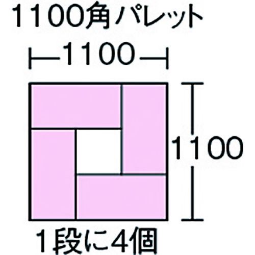 【期間限定!対象商品P2〜20倍】 DIC　RC型コンテナRC−64　外寸：W670×D390×H300　...