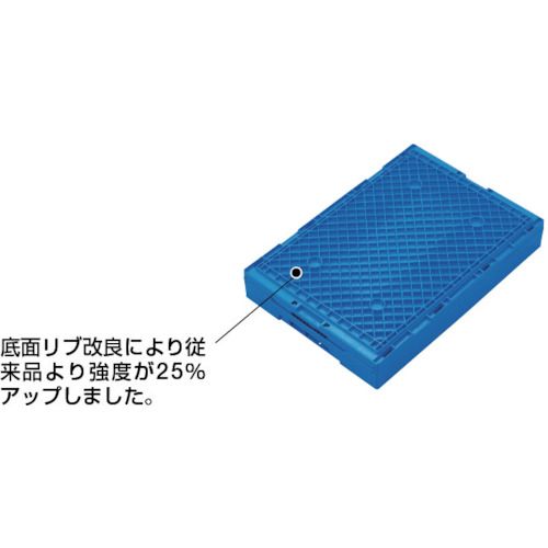 【期間限定!対象商品P2〜20倍】 TRUSCO　α折りたたみコンテナ50L用2枚フタ　ダーク...
