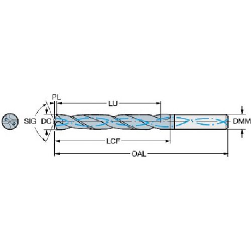 SANDVIK�������ɥ��460��Ķ�ť���åɥɥ���722�ˡ�GC34��1�� (460.10300015A1XM)
