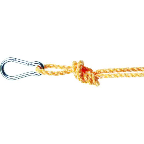 福祉用具のバリューケアの【期間限定!対象商品P2〜20倍】 TRUSCO　国産ステンレスカラビナハーケン　B型　6X60mm　1個 (TSKH6B)｜アングル2