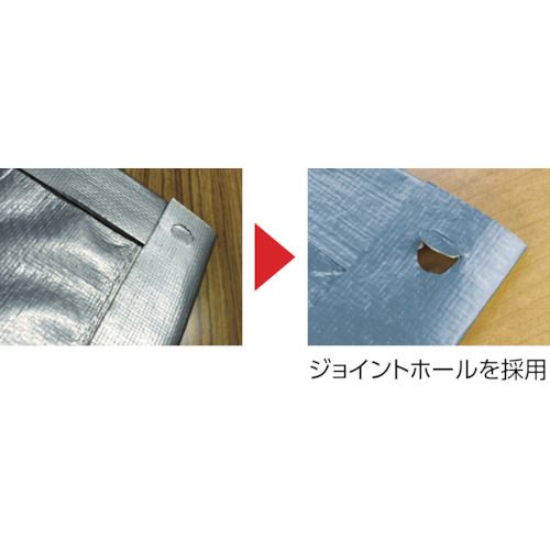 【全商品 ポイント10倍中】 TRUSCO　5年シート　幅5．4mX長さ7．2m　ホワイト／シ...