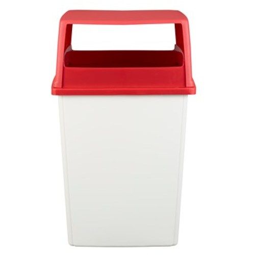 福祉用具のバリューケアの【期間限定!対象商品P2〜20倍】 ラバーメイド　グラットンコンテナ用フタ　フードトップ　レッド　1個 (256V05)｜アングル2